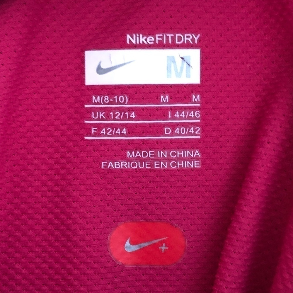 NIKE Athletic Running Mesh Insert Top Women's size M Pink 1/4 Zip Pullover - Picture 2 of 10
